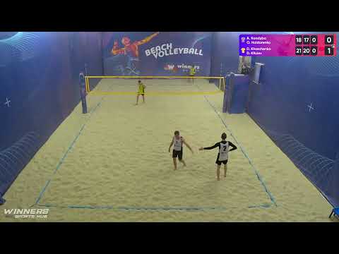 18:05 A. Kandyba / O. Haidarenko - D. Kharchenko / D. Kliuiev 13.05.2023 | Winners Beach Volleyball