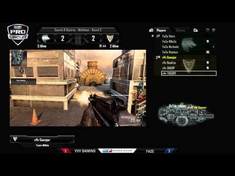 vVv vs Faze - Game 5 - CLR4 - MLG Anaheim 2013
