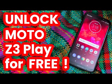 🔓 🇺🇸 Liberar Motorola MOTO Z3 Play - T-Mobile, Sprint