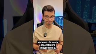 kamera uygulamasındaki zoom seçeneklerinizi artırabilirsiniz...