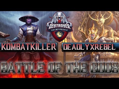 KombatKiller vs DeadlyxRebel (GODTIER SET) - Destroyer's Championship Final - MK11
