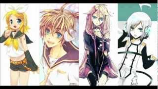 【Kagamine Rin・Len・Utatane Piko・IA】Dreamy Cherry Blossoms 【Mash】