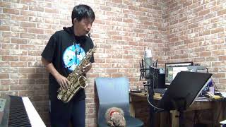 Download lagu James Barnes - Alvamar Overture - Alto Saxophone Cover mp3