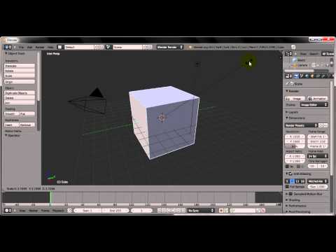 Blender 2.6 Beginner Course | Tutorial 6: Basic but Essential Controls Part III [HD]