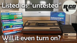 I bought an Intellivision! Does it even work?