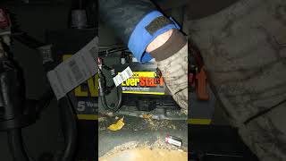 how to Install/replace/remove a Chevy HHR battery (in the rear of the vehicle) 10mm and 13mm needed