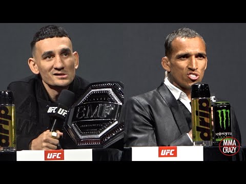 Max Holloway vs. Charles Oliveira 2 Press Conference Highlights UFC 326