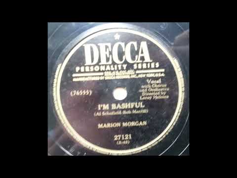 Marion Morgan – I'm bashful (1950)