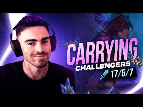 Carrying CHALLENGERS With My CRACKED Taliyah Mid!! | Midbeast