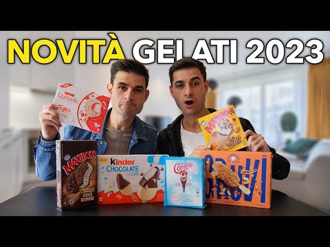 ASSAGGI NOVITÀ GELATI ESTATE 2023 | KINDER, MAXIBON, GRUVI, CORNETTO ALGIDA, RAFFAELLO