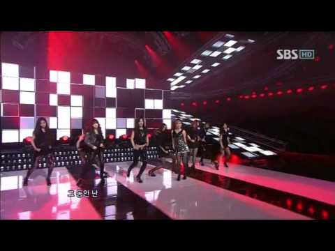SNSD - Oh + Run devil run @ SBS Inkigayo 인기가요 100502