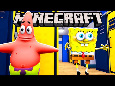 GIOCHIAMO AL NASCONDINO DI SPONGEBOB SU MINECRAFT