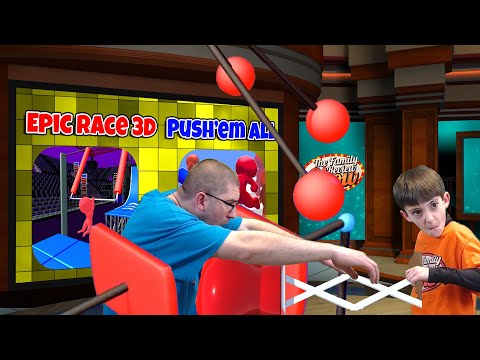 Epic Race 3D vs Push'em All Gameplay and Review ♂   (iOS and Android Mobile Game) - YouTube