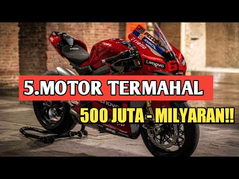 5 Top motor termahal di Indonesia #moge #ninjah2r #ducatipanigale #RC213v-S