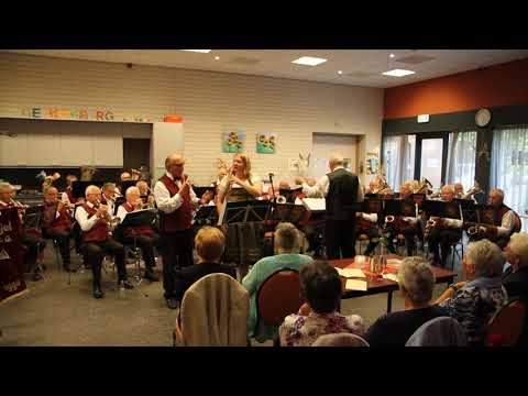 Noeëts mie allein - Duet met dirigent Leo Zinzen van het Seniorenorkest Meijel