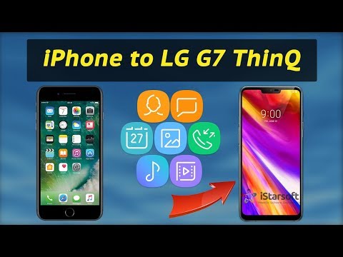 How to Transfer Data from iPhone to LG G7 ThinQ