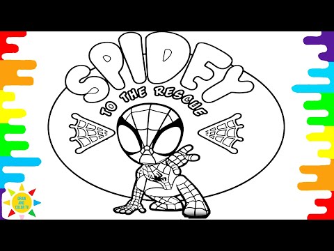 Spidey and His Amazing Friends Coloring Pages | Spidey Coloring Pages