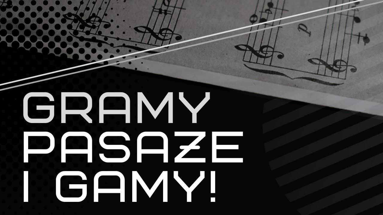 Trójdźwięk rozłożony, pasaże i kadencja G - dur. Gamy na fortepian - Bezpłatne nuty do pobrania!