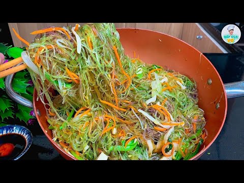 Miến xào rau củ
