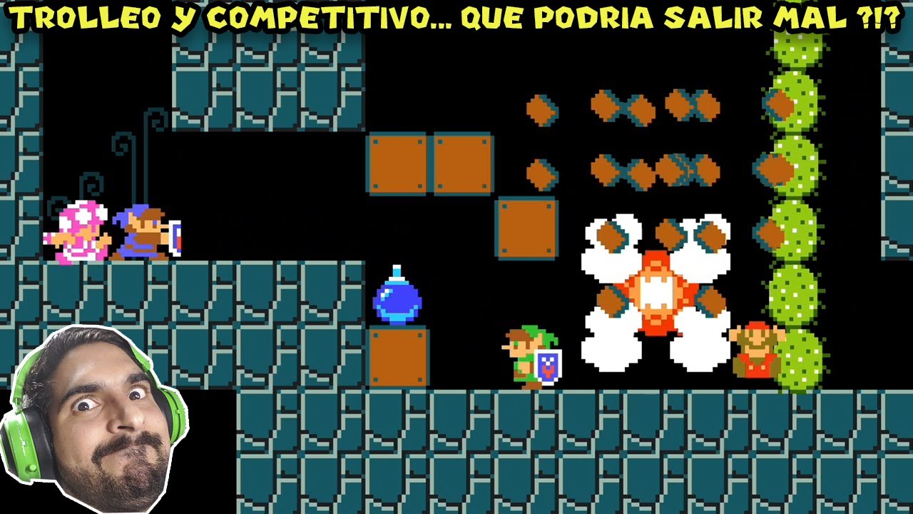 TROLLEO Y COMPETITIVO... QUÉ PODRÍA SALIR MAL ?!? - Mario Maker 2 Competitivo con Pepe el Mago (#31)