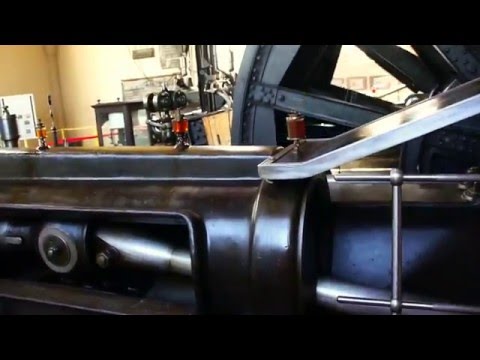 Steam machine in Bochnia salt mine.