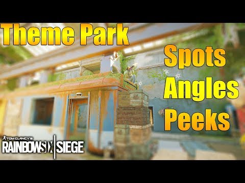 New Solo Spots, Angles, and Peeks on Theme Park | Rainbow Six Siege