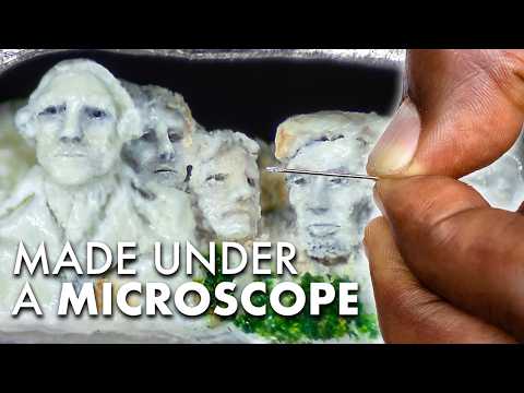 Sculptures so Small You'll Need a Microscope