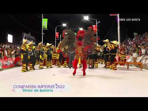 Comparsa Imperio 2022 - Show de batería - Primera noche de carnaval