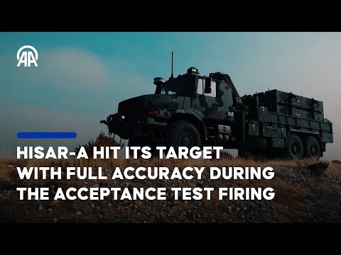 HISAR-A, Türkiye's air defense missile, achieves direct hit on target during acceptance test