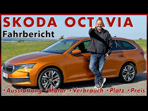 Škoda Octavia Facelift 2024 - How good is the 150 hp station wagon? TSI Test Drive Review German