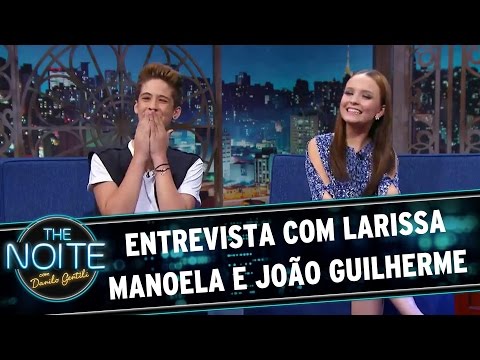 The Noite (10/03/16) - Entrevista com Larissa Manoela e João Guilherme