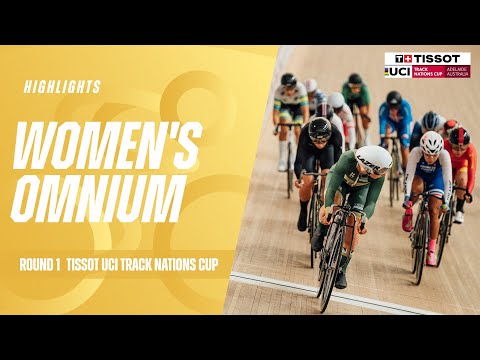 Women's Omnium Highlights - Adelaide (AUS) | 2024 Tissot UCI Track Nations Cup