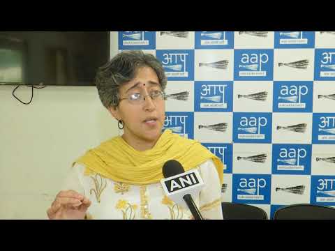 AAP Senior Leader Atishi Marlena Briefs Media on Officers Rejecting Orders by Delhi Govt