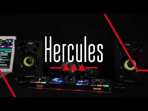 Hercules DJ Control Starlight Compact Controller with Serato DJ Lite