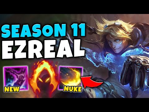 DOUBLE HARVEST AP EZREAL IS TOO FUN IN SEASON 11! ALL SPELLS NUKE - League of Legends