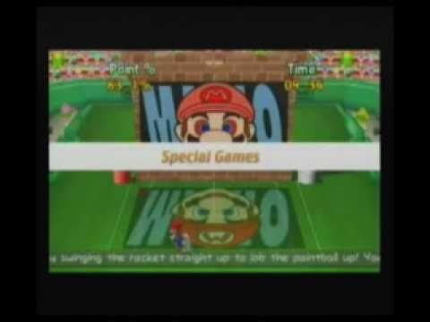 New play control - Mario power tennis trailer
