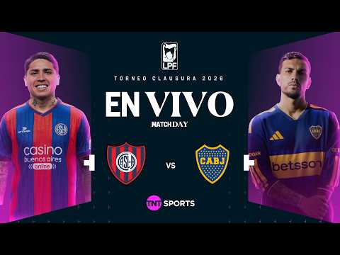 Matchday EN VIVO - San Lorenzo vs. Boca - Fecha 10 Torneo Clausura 2026