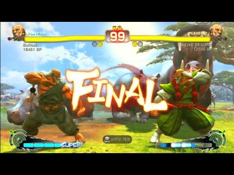 SSF4 Rank Match  Bullcat (GK)  vs  KEIKE DESORA (GK)