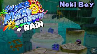 pov: You Stay the Night in Noki Bay and it's Raining in Super Mario Sunshine 🌧️ (+Music & Rain)