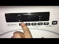 Candy smart touch tumble dryer service mode