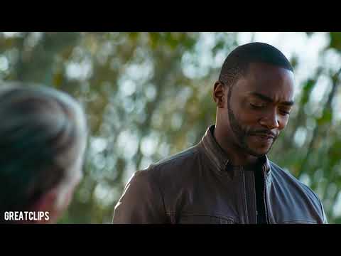Old Captain America gives Sam Wilson  his shield - Avengers Endgame