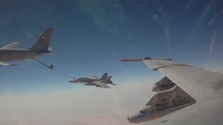 U.S. F -18  Super Hornet Aircraft in Action With Cockpit View   HD  Military videos