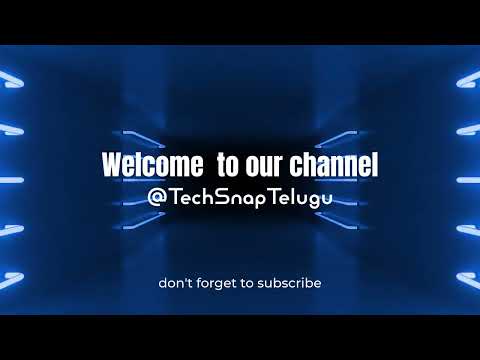 TechSnap Telugu Intro | Welcome to Tech Fun