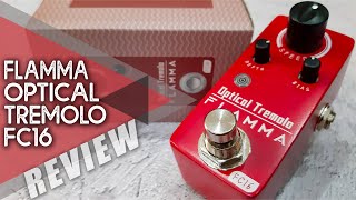 Video thumbnail for AWESOME Budget PEDAL | Flamma FC16 Optical TREMOLO | VIDEO REVIEW [NO TALK] by Perry Frank