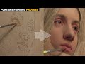TIME LAPSE Oil Painting Process Portrait