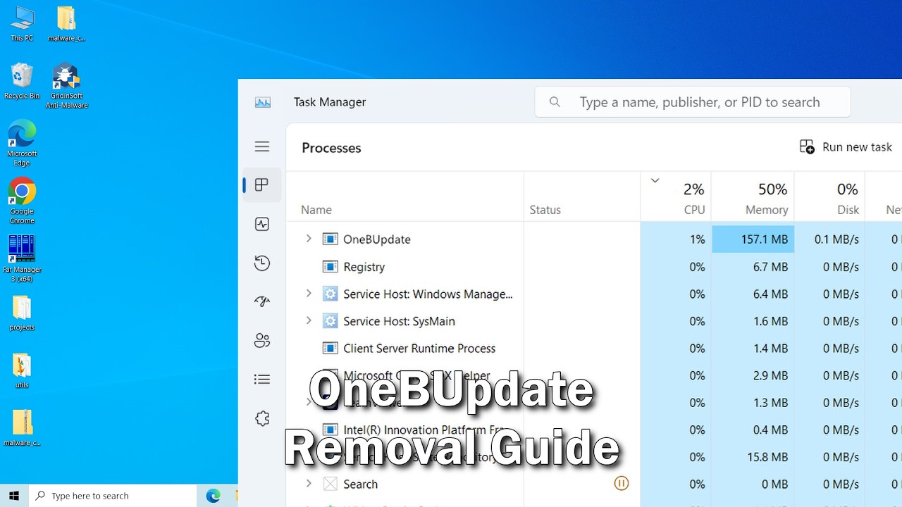 OneBUpdate Virus Removal Guide