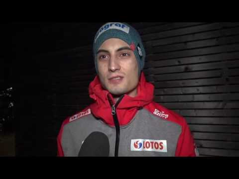 Maciej Kot po kwalifikacjach w Oberstdorfie [29.12.2016]