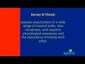 Sprout Barney Friends Curriculum Board 2009 2015