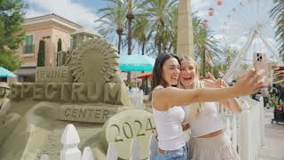 The Center of Summer Celebration at Irvine Spectrum Center