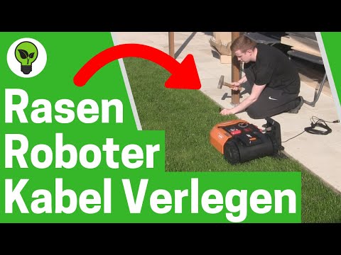 Rasenroboter Kabel Verlegen ✅ TOP ANLEITUNG: Wie Begrenzungsdraht für Mähroboter Richtig Verlegen???